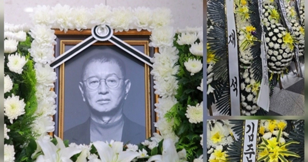 故 전유성 빈소에 조문 행렬…유재석→김준호·김지민 함께 울었다