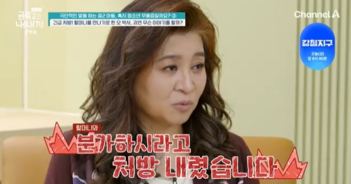 금쪽母 험담+손찌검까지..오은영, 할머니에 분가 처방 "살림·육아에서 물러나야"[금쪽같은내새끼][★밤TView]