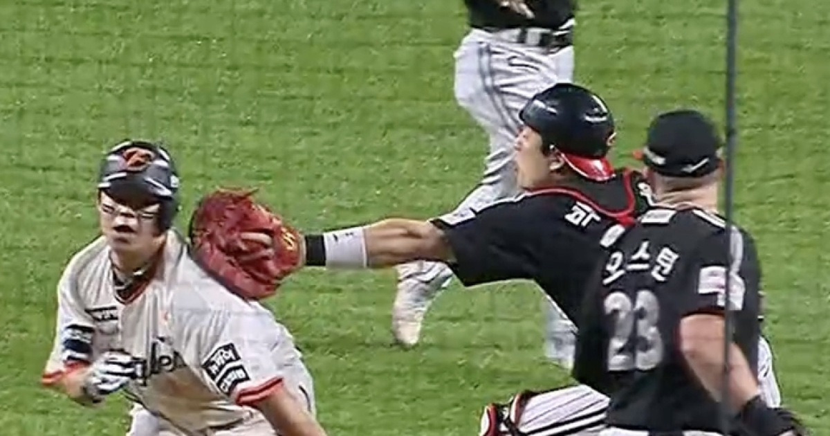 박동원이 ‘바보’도 아니고…중요한 건 ‘빈 글러브’가 아니다→왜 ‘태그를 못 했나’를 봐야 한다 [SS대전in]