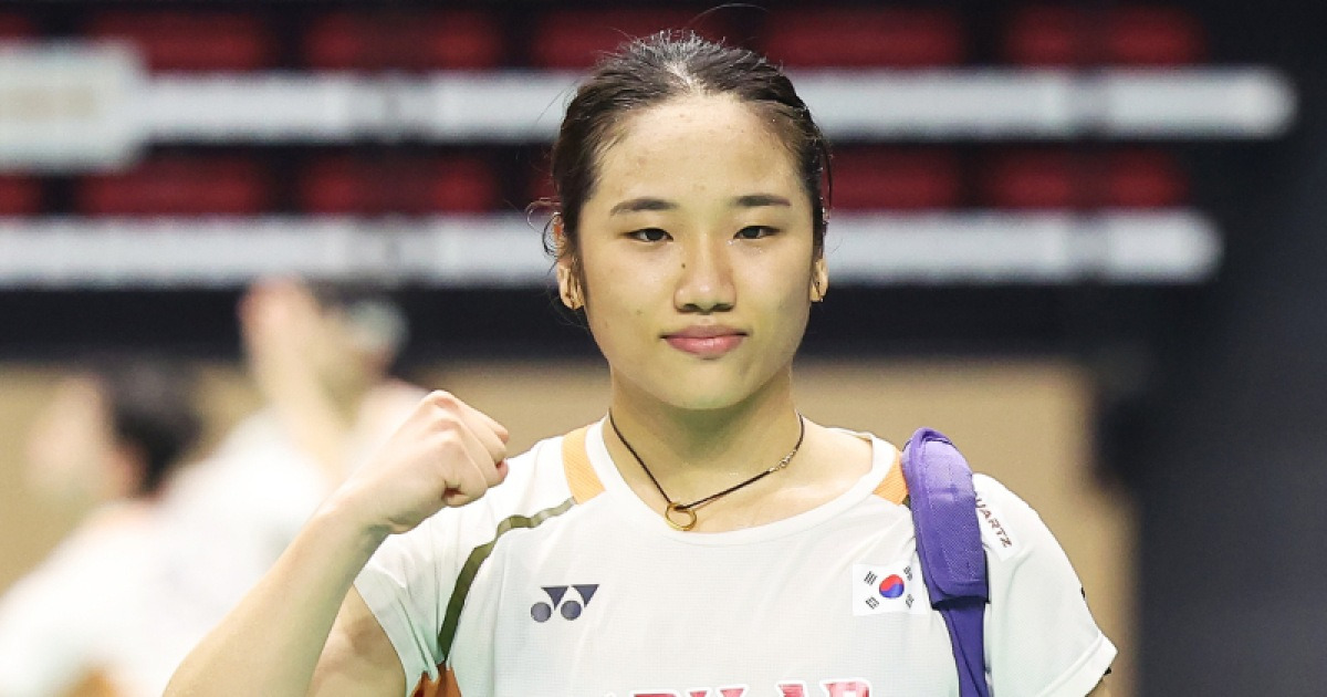 ‘셔틀콕 여제’ 안세영, 안방서 낭보…코리아오픈 결승 진출