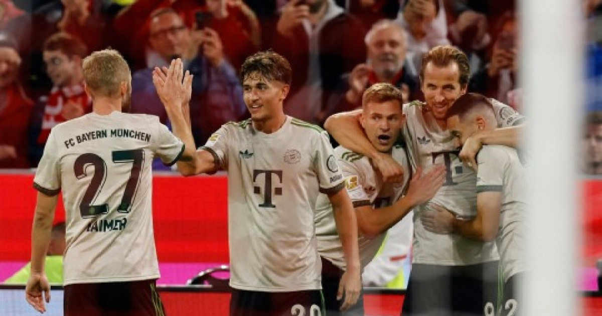 뮌헨, 케인 멀티골로 브레멘 꺾고 개막 5연승 질주...'김민재 벤치'