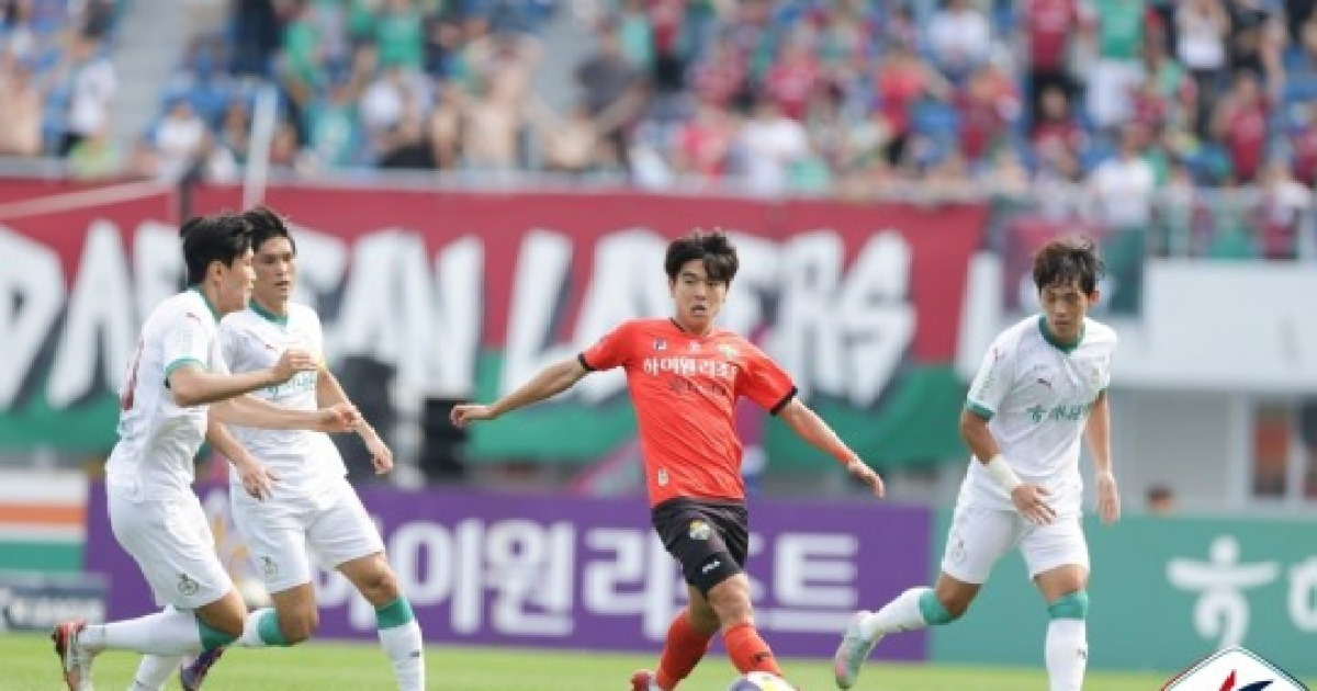 대전-강원, 치열한 공방전 끝에 0-0 무승부...파이널라운드 향한 중요한 승점 놓쳐