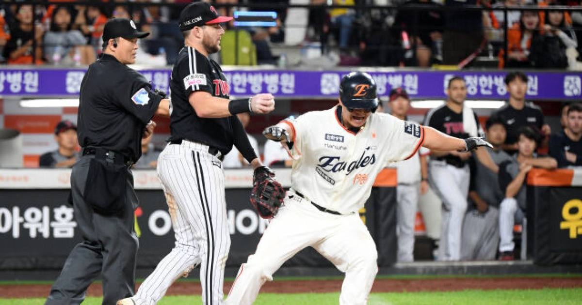 '노시환 미친 연기력→LG 울렸다' 한화 연승 도전, 손아섭 12일 만에 선발 복귀…161km 문동주 12승 노린다 [MD대전]