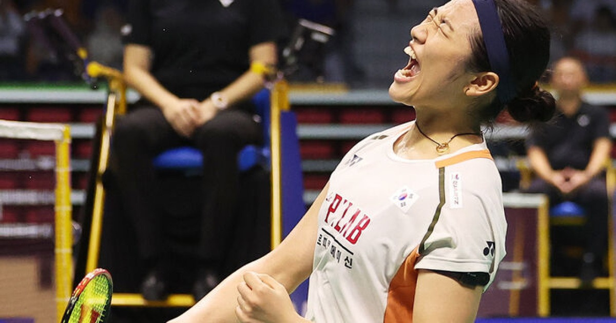 배드민턴 안세영, 코리아오픈 결승 진출