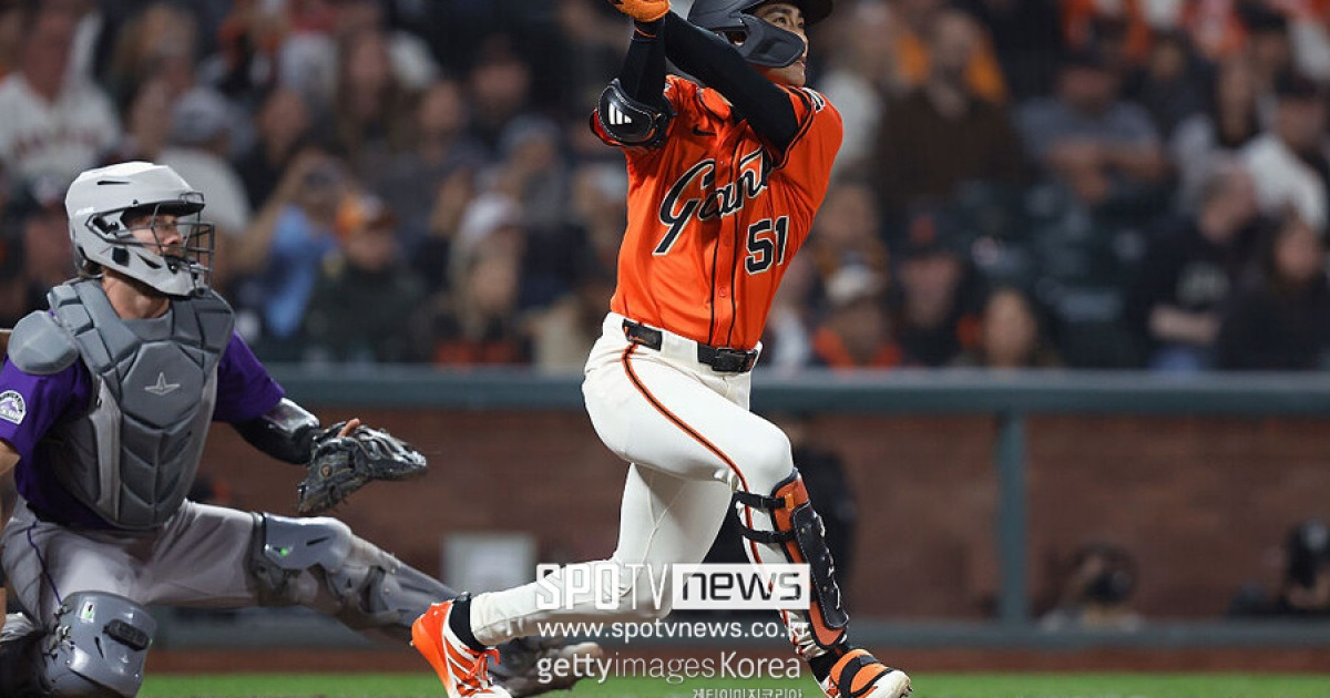 충격 실화, 이정후는 MLB 톱3다…3루타→단타→단타로 3안타, 13경기 만에 3안타 폭발