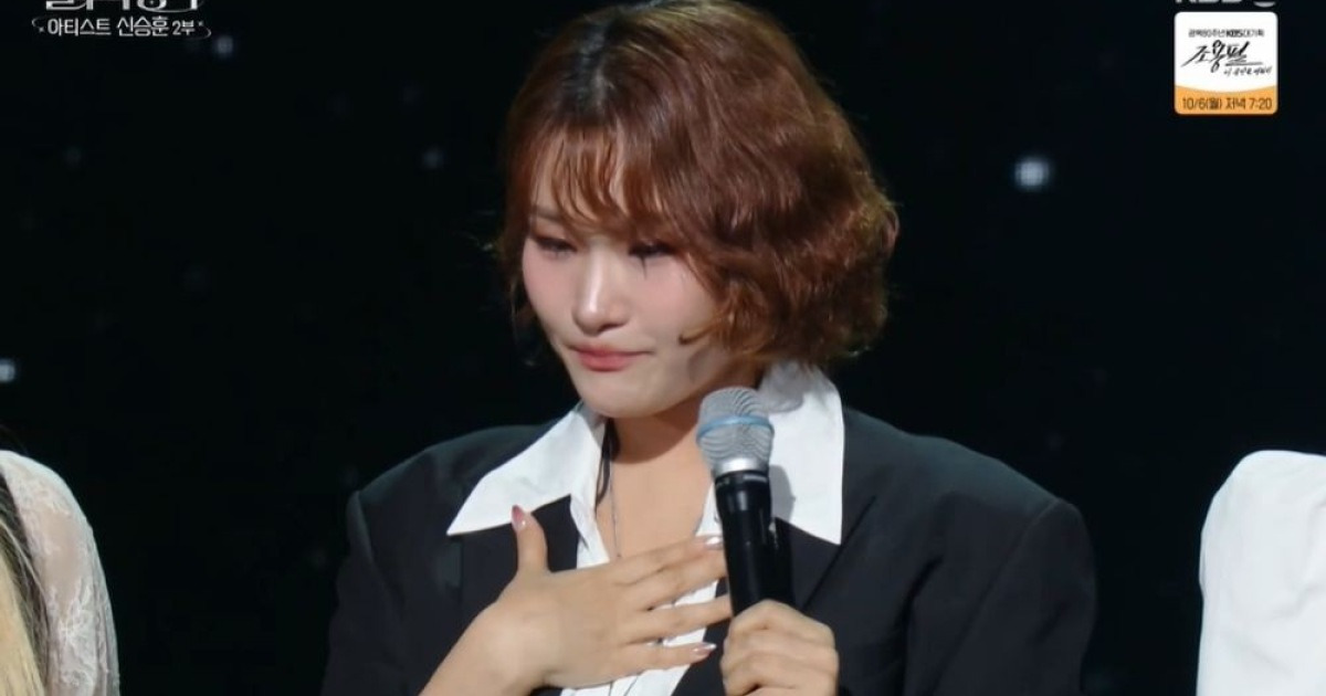손승연, 故 우혜미 떠올리며 눈물 "5명으로 인사드려야 하는데…" ('불후')