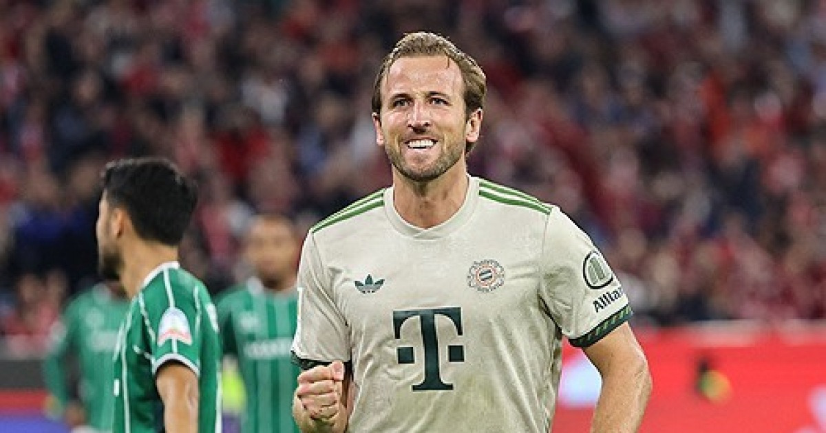 케인, 호날두·홀란 이겼다+5대 리그 100골 최단 기록 경신…뮌헨, 브레멘 4-0 대파→김민재는 결장