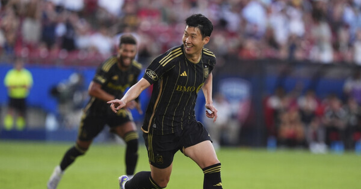 '손흥민 MLS 7호골 작렬' 폭발적인 스피드→득점포 가동...LAFC 2-0 리드 (전반 종료)