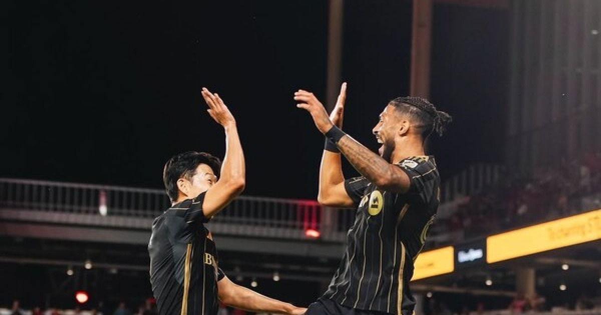 '손흥민 MLS 7∙8호골 폭발' LAFC, 세인트루이스 3-0 압살...'정상빈 출격→코리안 더비 성사'
