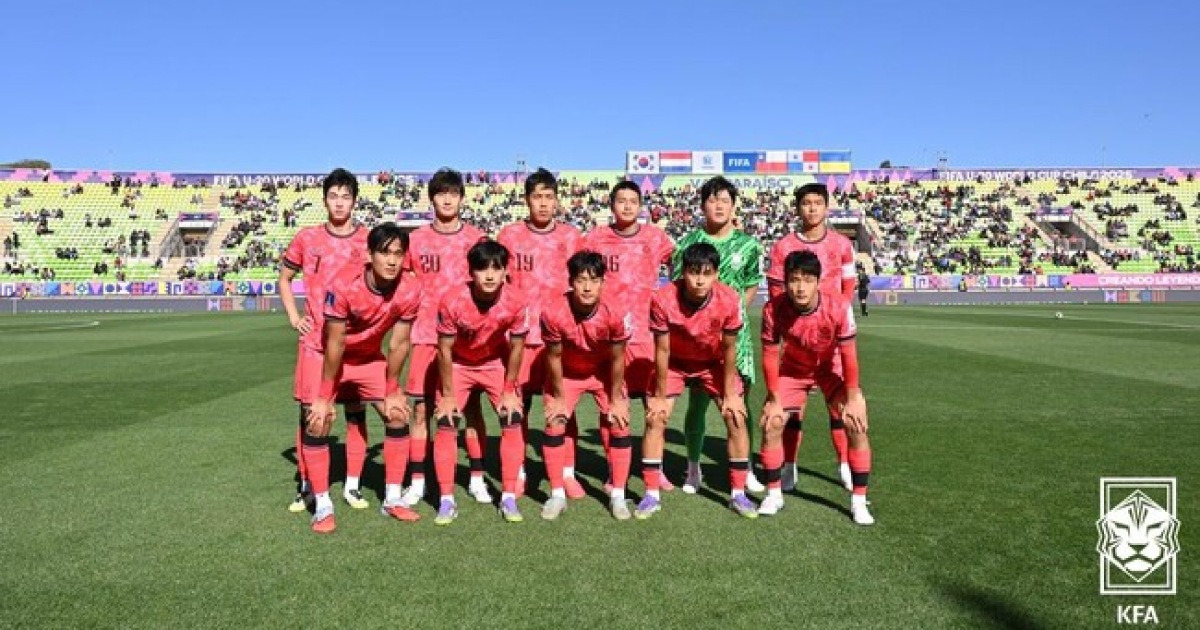 [442.review] VAR에 울었다...'김명준 만회골' 이창원호, 우크라이나에 1-2 석패→16강 진출 빨간불