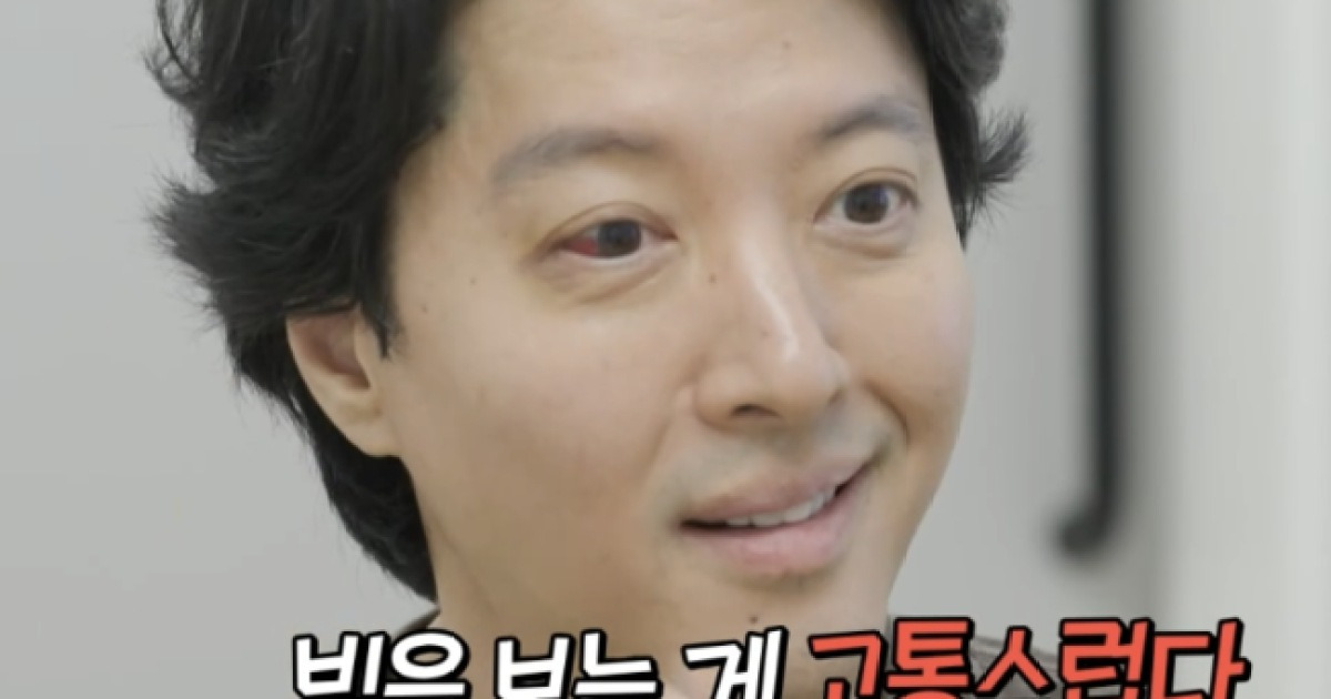 "대한민국1%" 이동건, 희귀병 걸린 충격 근황...눈 충혈된 이유는 ('미우새')