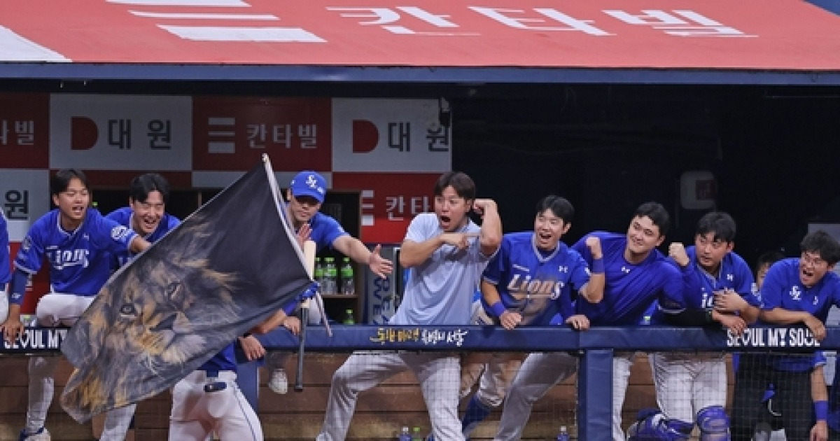 삼성, 가을야구 '매직 넘버' 1…롯데는 8년 연속 PS 탈락 확정(종합)