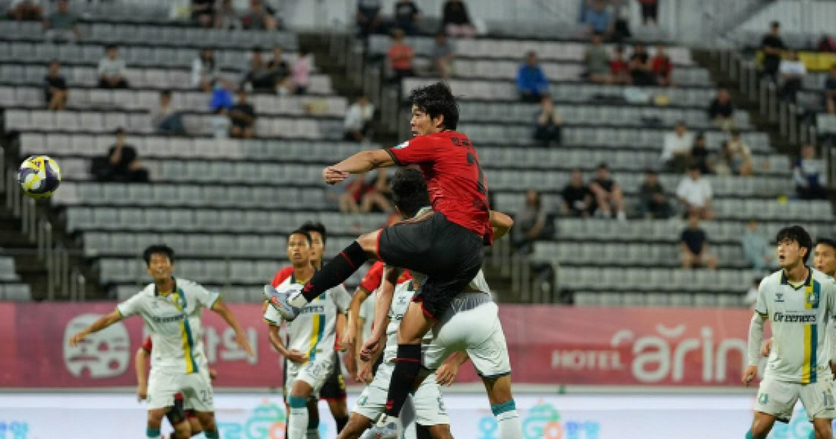 경남FC, 안산과 1-0 승리로 ‘2연승’ 질주