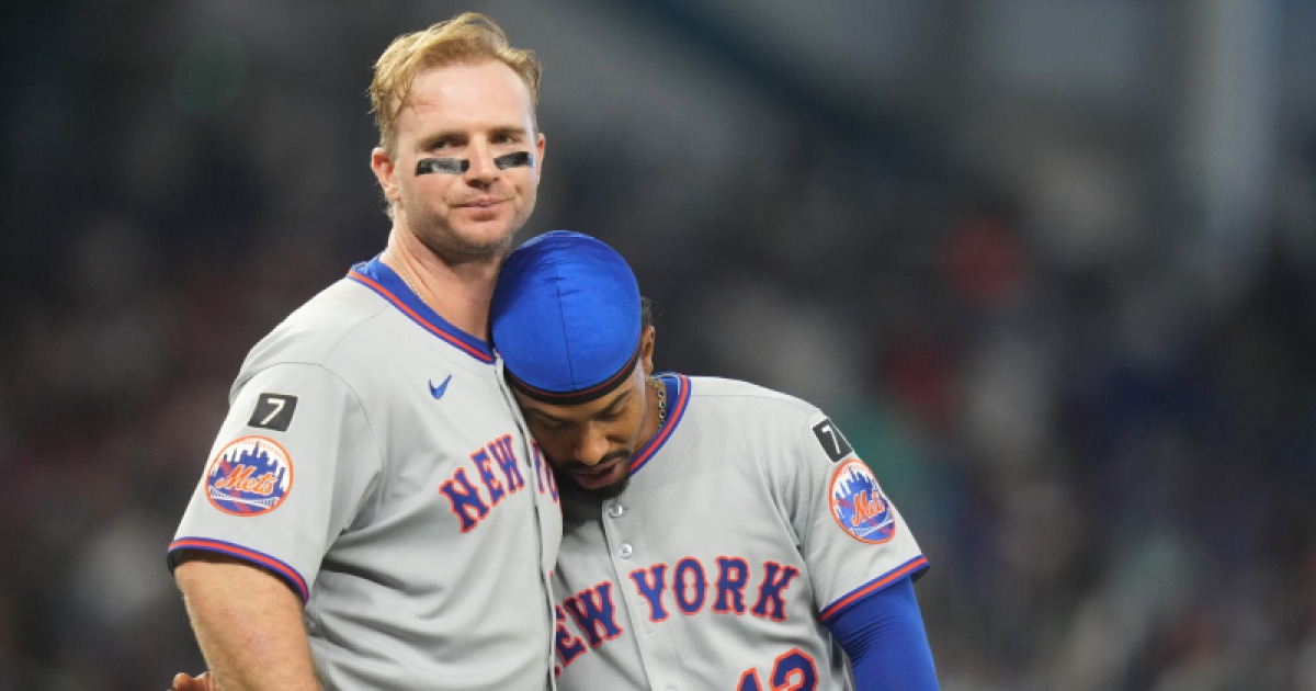 'xBA 0.750 타구가 잡혔다' 비운의 메츠, 정규시즌 최종전서 가을야구 탈락…45승 21패의 '역대급 추락'