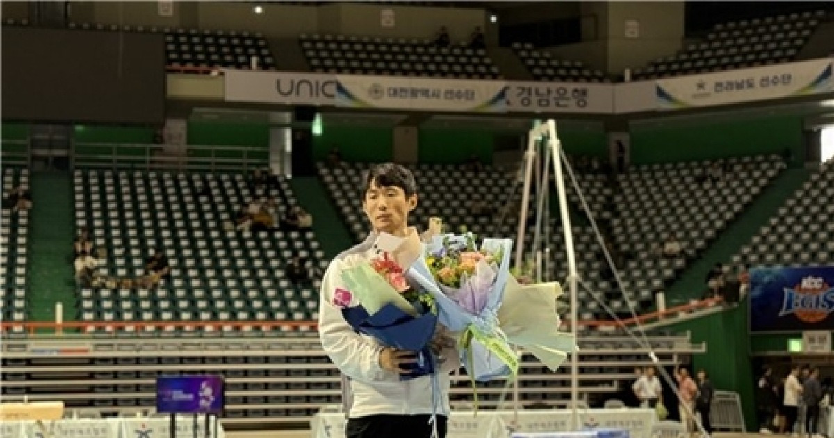 도마 전설 양학선 은퇴 "2012 런던 금메달 레전드 내려놓다"