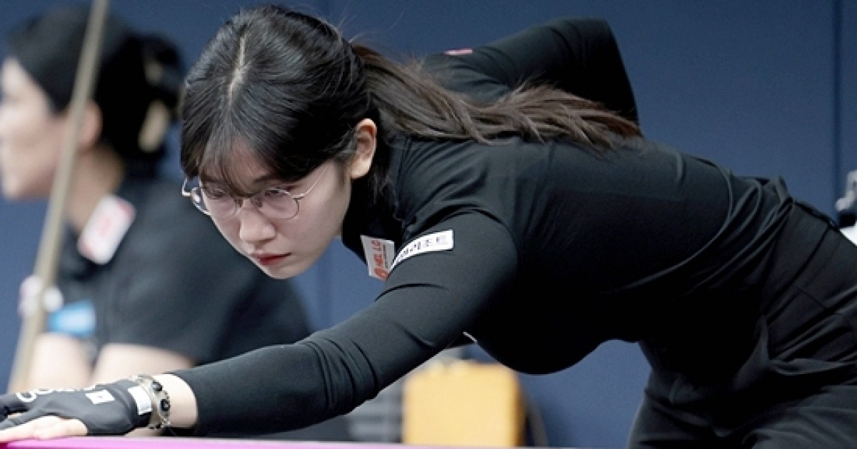 “폭발적인 공격력” 이미래 애버리지 1.786 앞세워 최보람에 완승 32강 진출[크라운해태배LPBA]