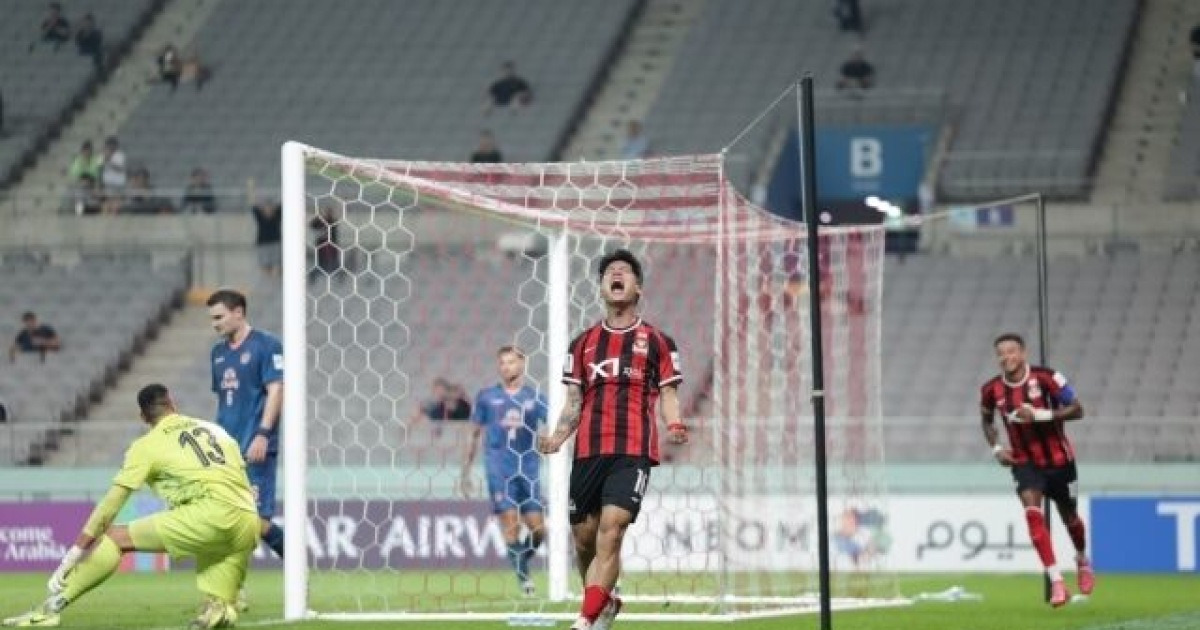 'ACLE 데뷔골' 최준 "재미있을 것 같았다"…부리람전 경기최우수선수 선정