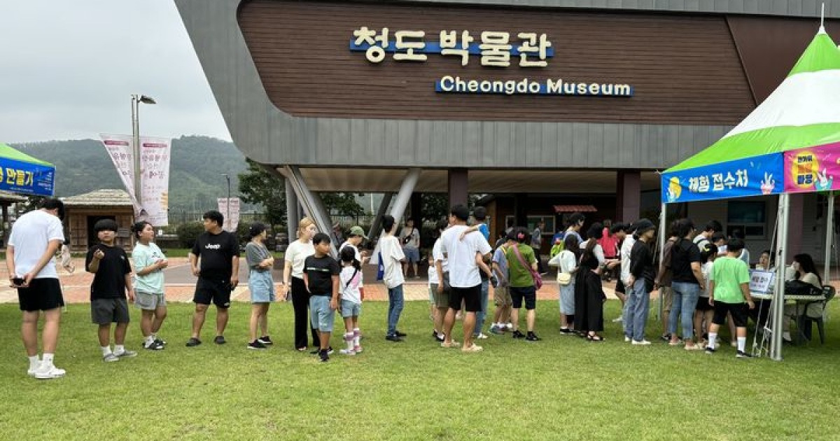 석전놀이·활쏘기·투호…청도박물관, 추석 '전통놀이' 체험