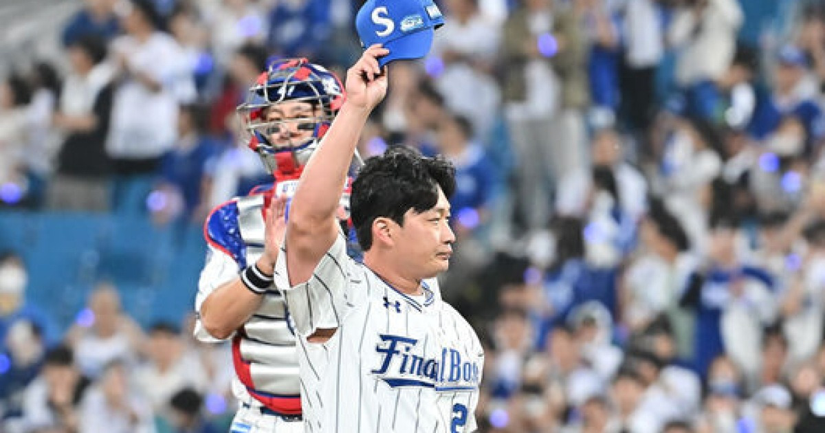 “후회없이 던졌고, 후회없이 떠납니다” ‘끝판대장’ 오승환, 눈물의 은퇴사