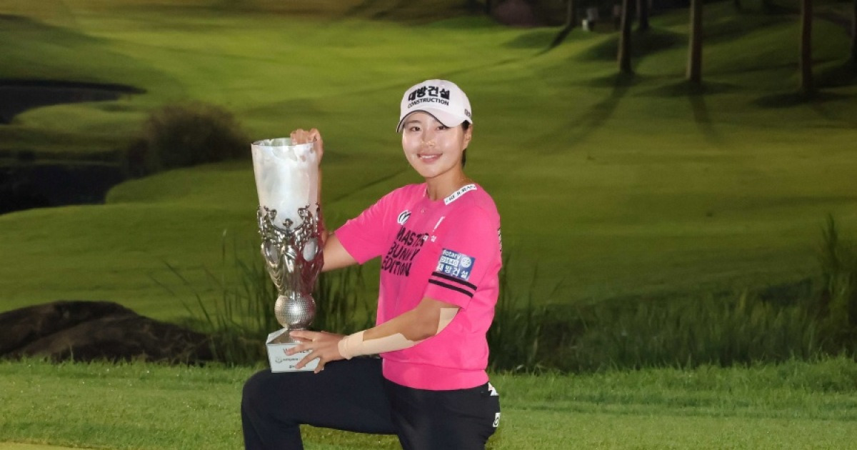 KLPGA 메이저 대회 우승 성유진, 세계 랭킹 91위→70위 상승