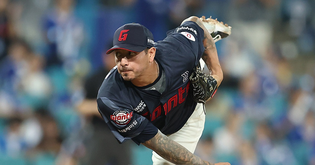 롯데 희망 작살낸 사나이, 왜 이제 와서 잘 던지는 건데… 채은성 헤드샷 당할 뻔, 한화 기적에 훼방 놨다