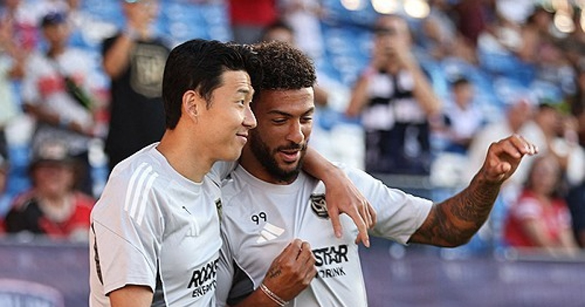 손흥민 품기엔 MLS 수준 너무 낮다…입단 8경기만에 8골→부앙가와 17골 합작, 'MLS 신기록' 작성