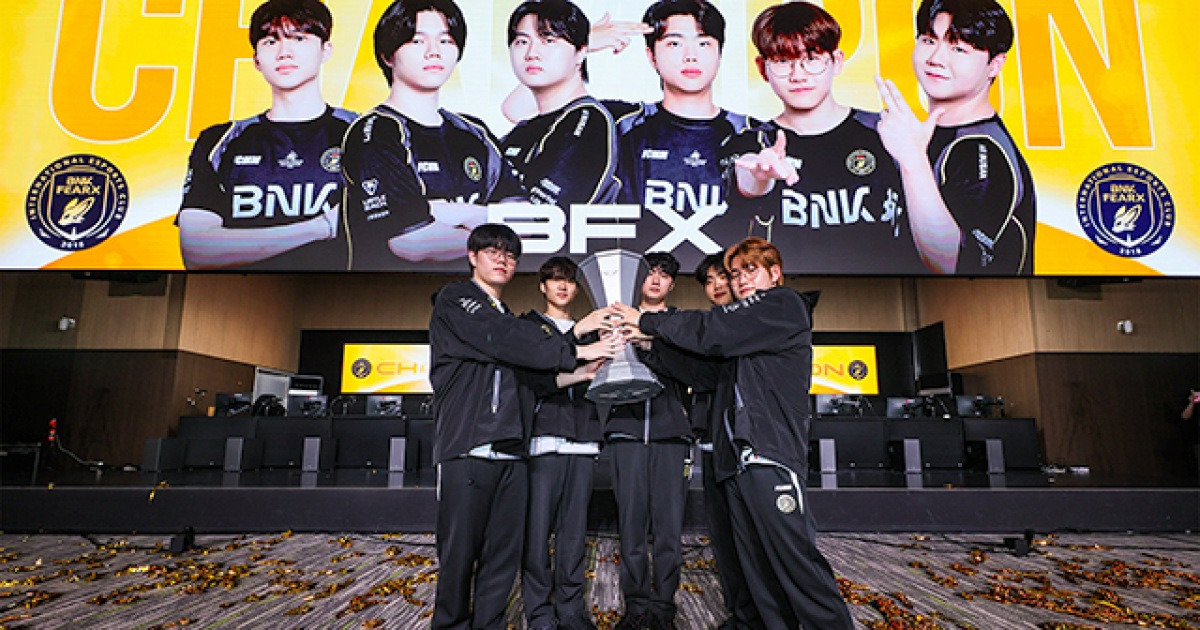 BNK 피어엑스 유스, ‘2025 LCK 챌린저스 리그’ 창단 첫 우승