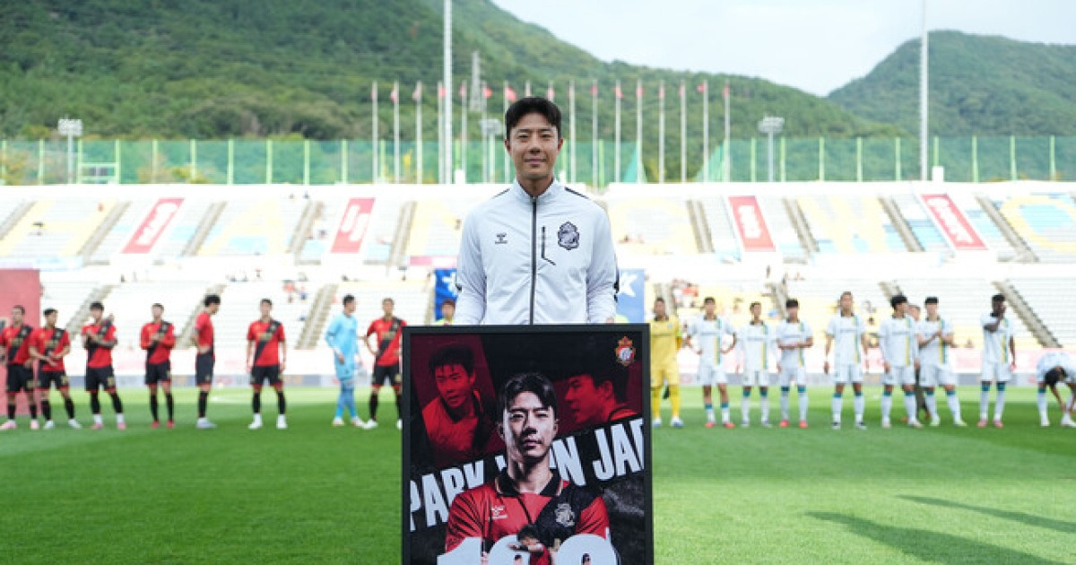 경남FC 박원재, K리그 통산 100경기 출장 달성