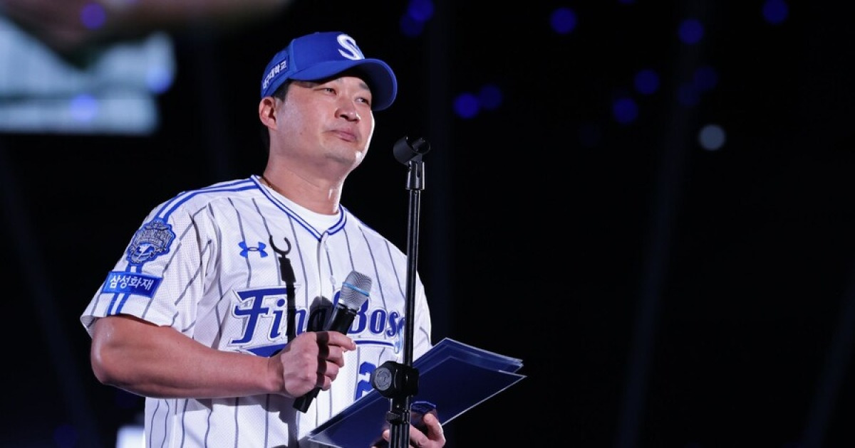 울고 웃으며 '21번'의 '21년' 마무리…오승환 "야구·가족·삼성·팬분들, 내게 가장 소중했다"