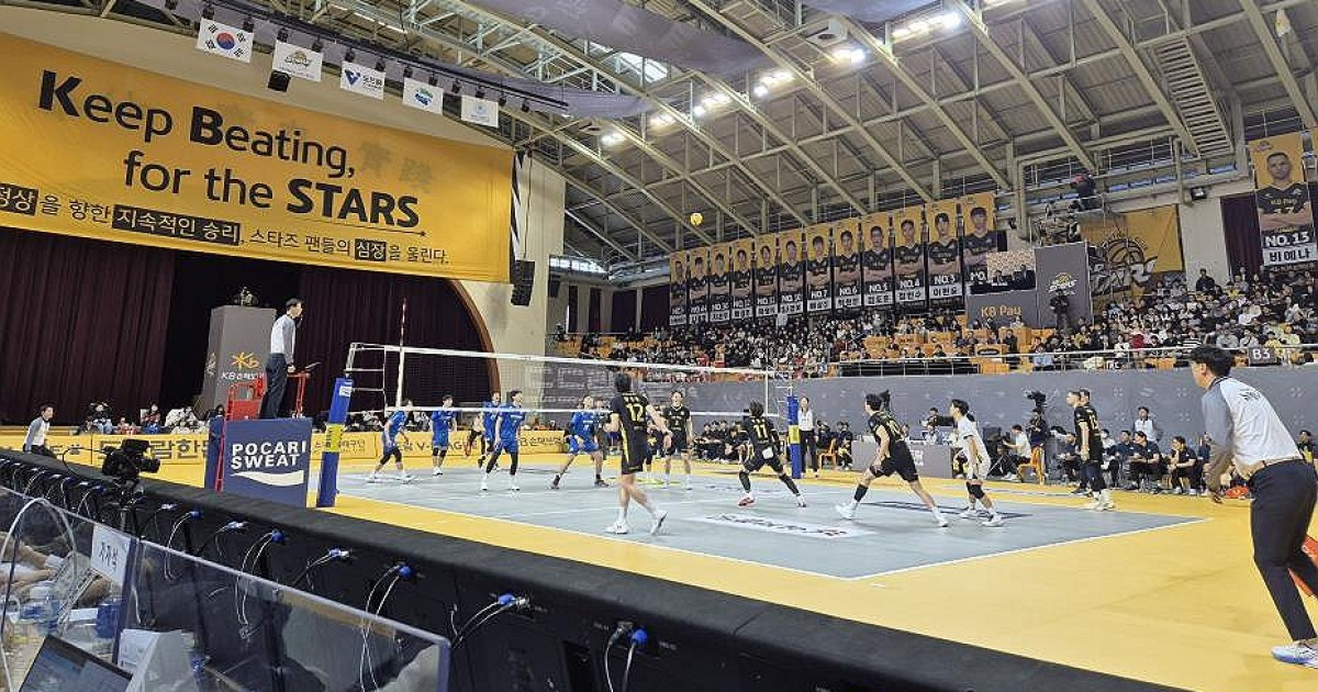 남자배구 KB손보, 새 시즌도 경민대서…의정부체육관 보수 지연