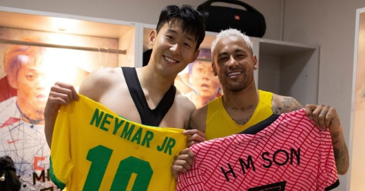 '이럴 수가' 일본축구협회장 덕분에 손흥민vs비니시우스 성사?..."브라질에 일본전 장점 어필, 직접 발로 뛰었다"