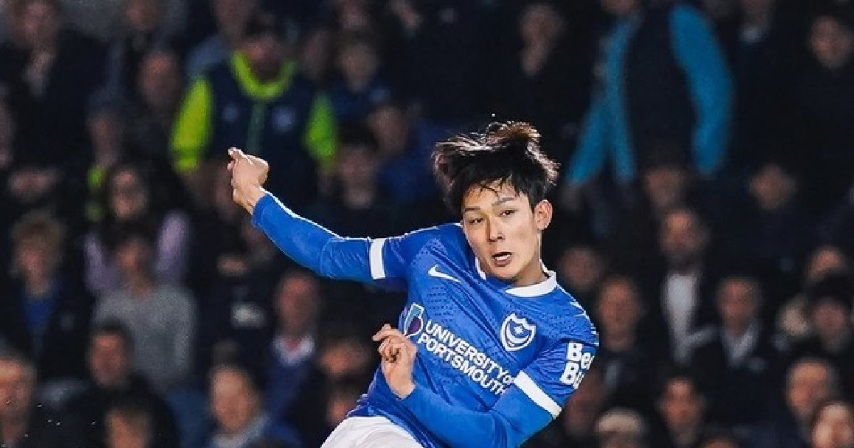 환상 발리로 '쾅'…양민혁, 포츠머스 데뷔골 폭발→BBC도 "YANG이 멋진 골 넣었어" 조명