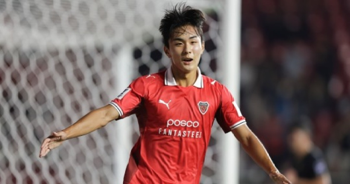 포항, 황서웅 프로 데뷔골로 카야 2-0 제압...ACL2 개막 2연승