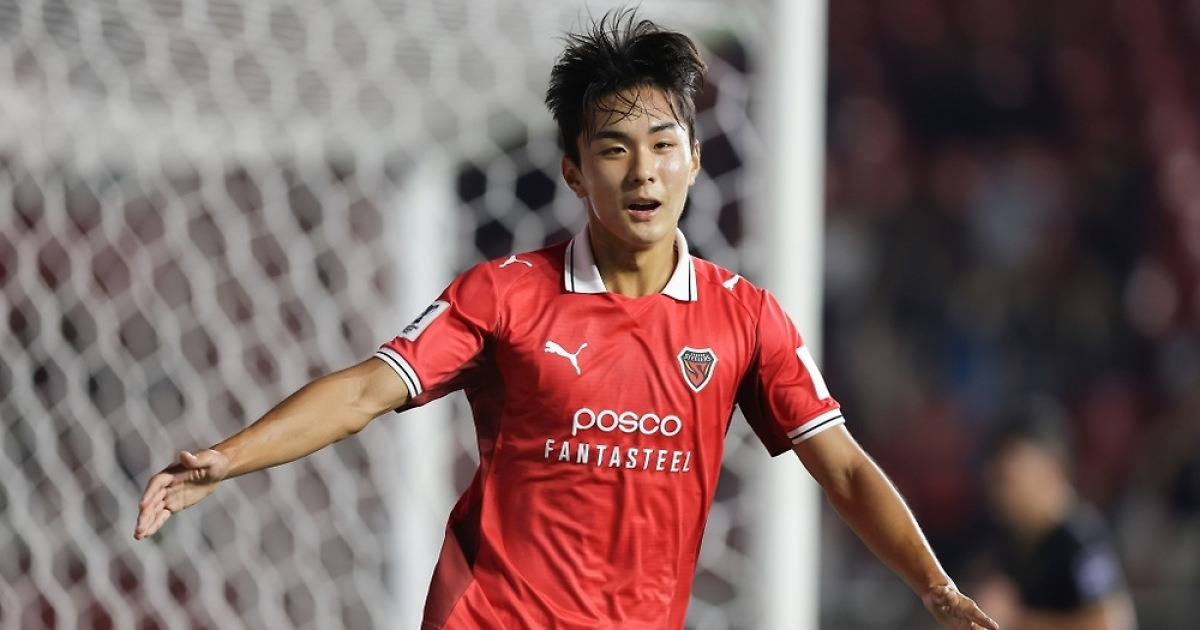 황서웅, 프로 데뷔골 터졌다 '로테이션 가동' 포항, 필리핀 카야에 2-0 승리... ACL2 '2연승'