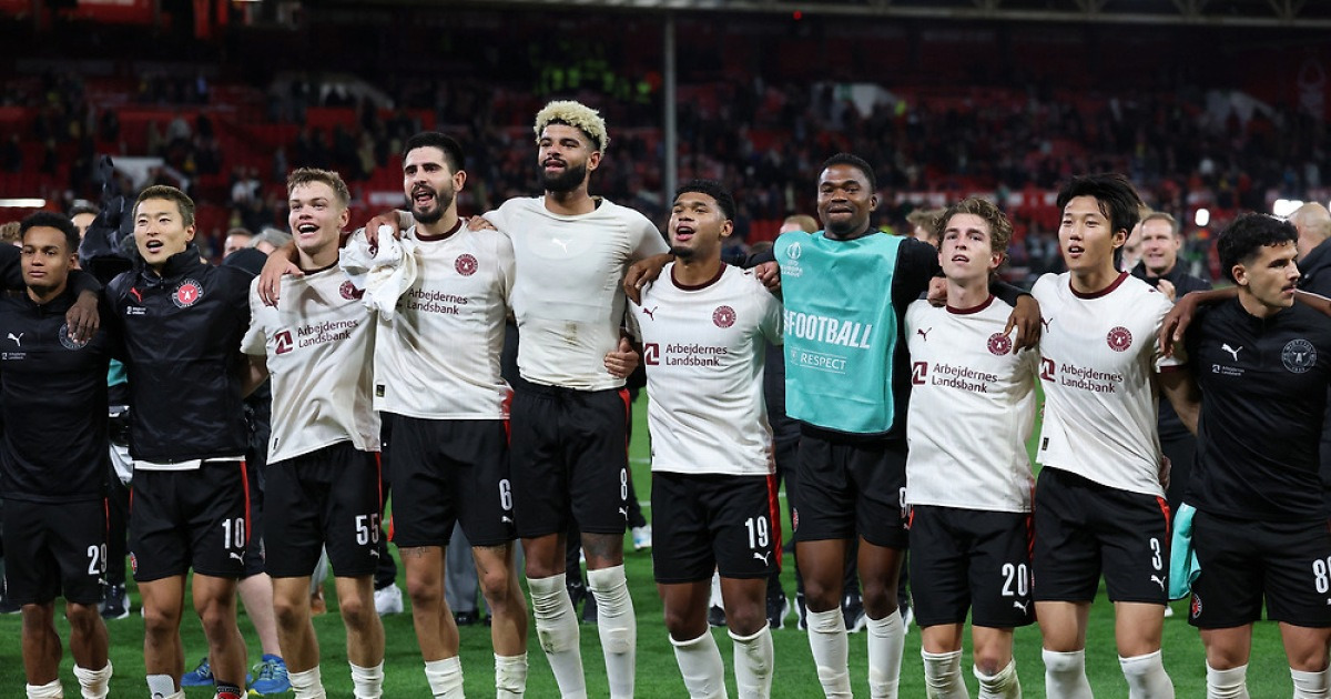 '조규성 선발 출전' 미트윌란, 노팅엄 꺾고 UEL 2연승