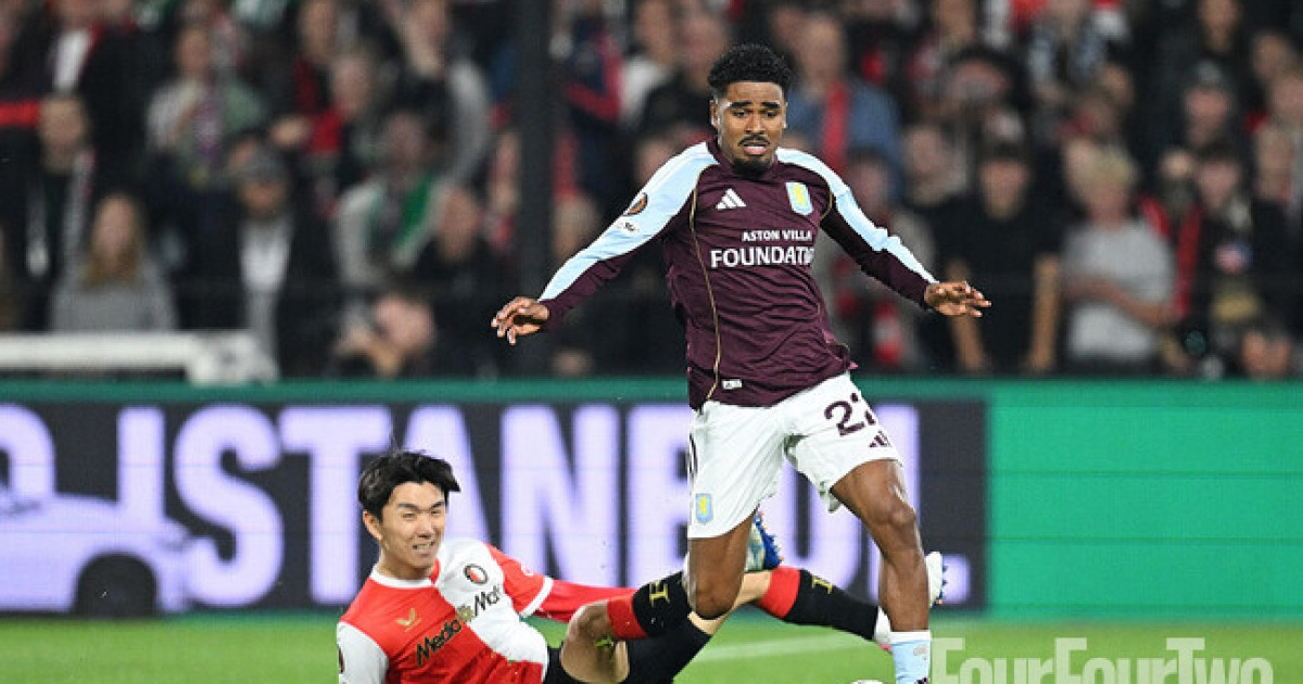 [uel.review] '황인범 45분' 페예노르트, 16강 진출 먹구름...빌라에 0-2 석패→UEL 2연패