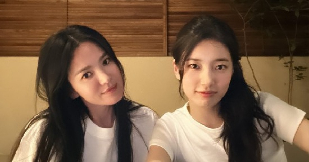 송혜교 “드디어 오늘”…‘절친’ 수지 만난 ‘다 이루어질지니’ 지원사격