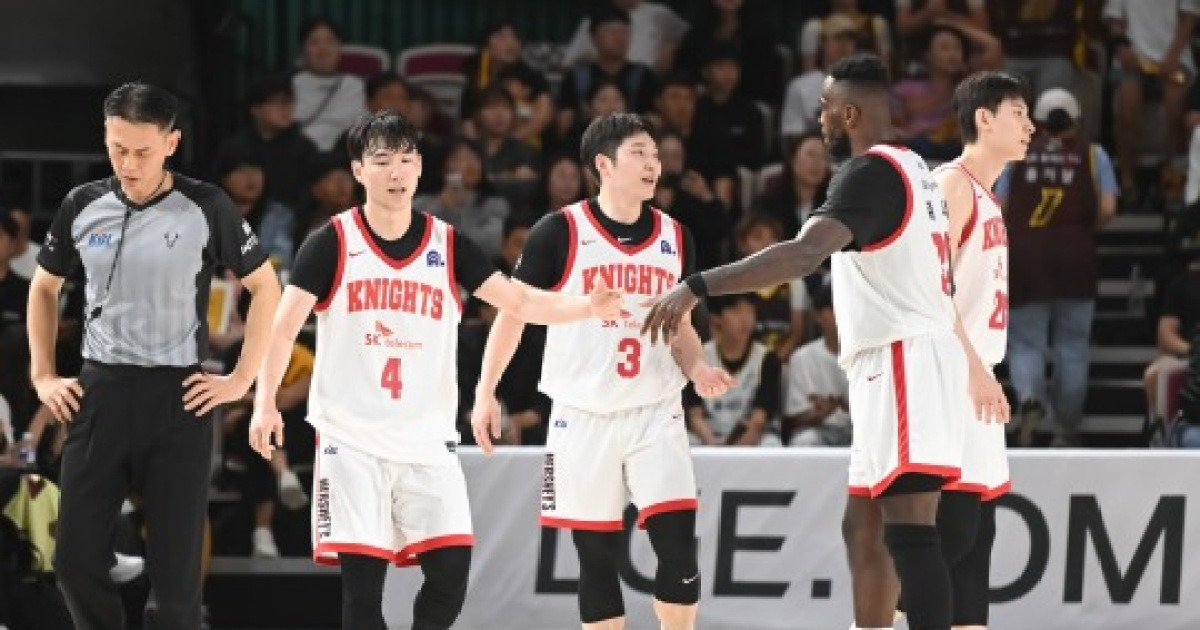 SK, 디펜딩 챔피언 LG 꺾고 개막전 승...연장전서 89-81 격파