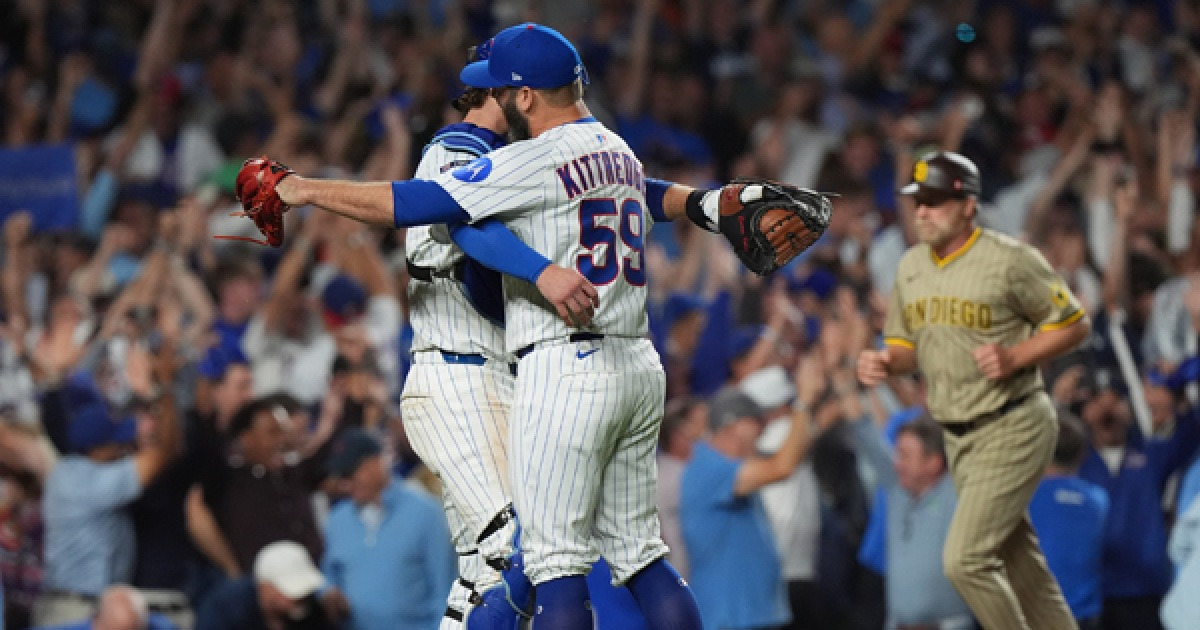 컵스, 다르빗슈 2회 끌어내리며 샌디에이고 제압...DS행 확정 [NLWC]