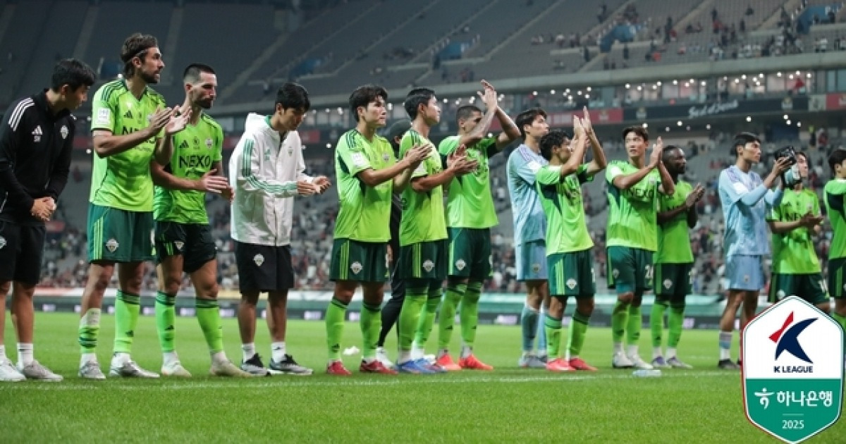 ‘왕의 귀환, 가능할까’···우승까지 ‘승점 7’...4년만에  전북, 제주 원정 이기면 ‘예약’