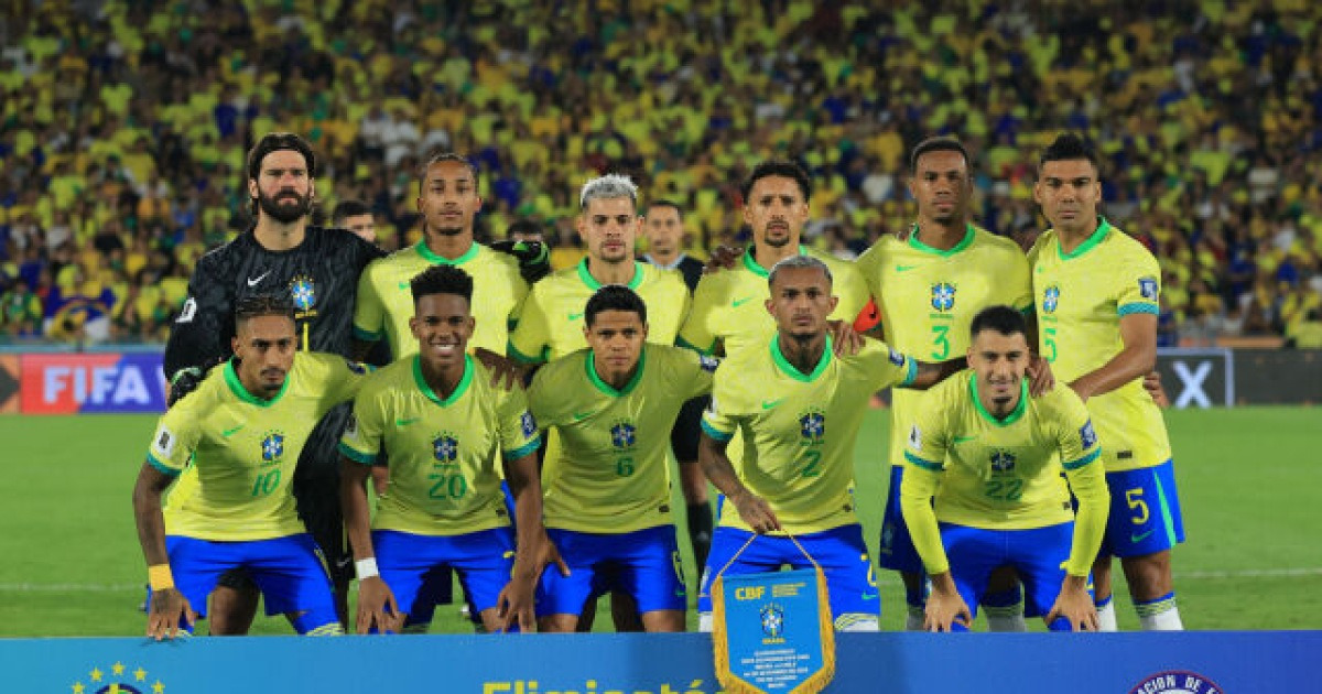 브라질, 한국 상대 최상의 전력 가동…'유럽파 대거 발탁, 자국리그 외면' 안첼로티 의도적 선택