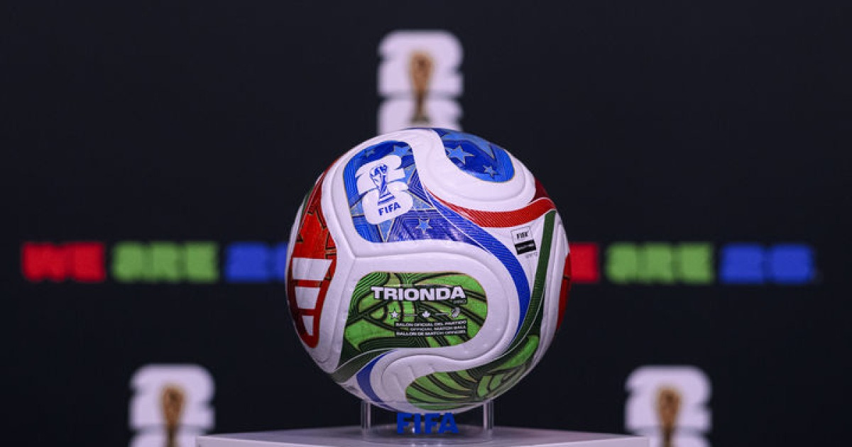 FIFA, 2026 북중미 월드컵 공인구 '트리온다' 공개