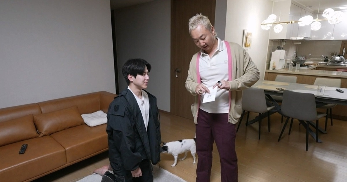 데이식스 도운, 노브레인 이성우 신혼집서 무릎 꿇은 사연 (나혼산)