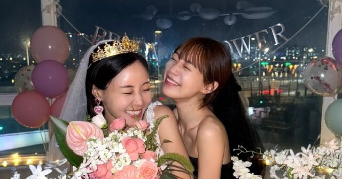 적재♥허송연, 오늘(3일) 결혼…허영지 "눈물 펑펑, 쿨하게 보내줄게"