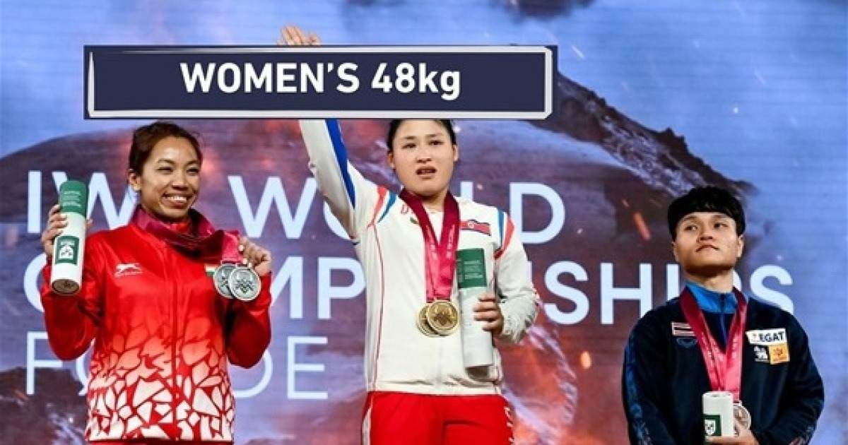 북한 리성금, 세계역도선수권 2연속 우승…체급 개편 후 세계新