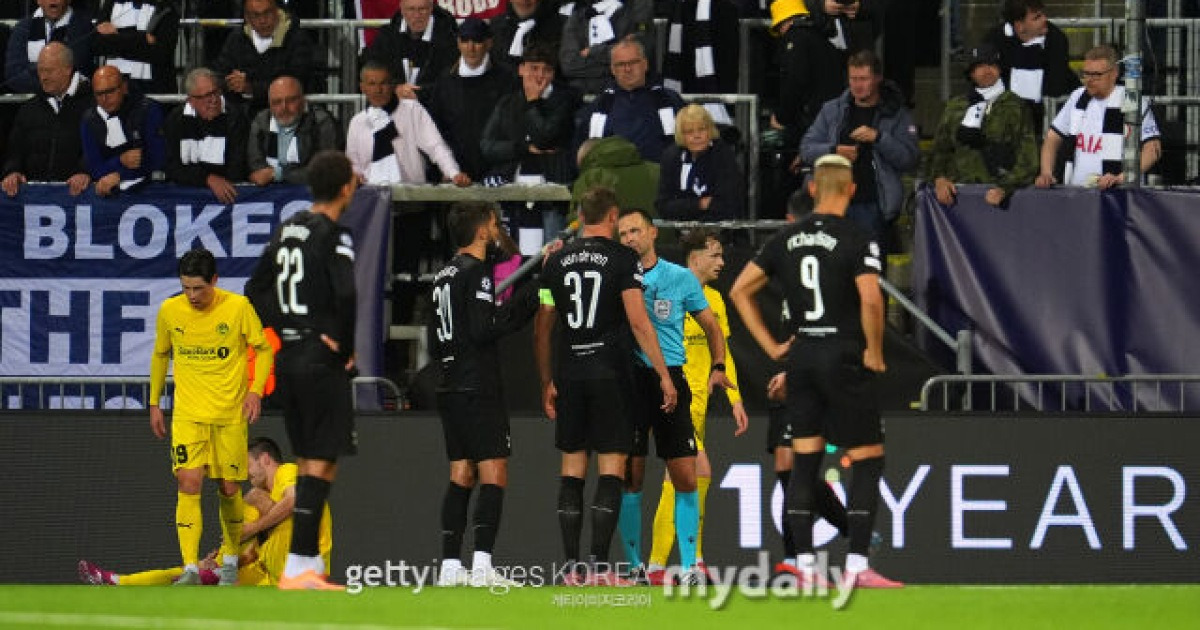 토트넘, UEFA 챔피언스리그에서 손흥민 공백 실감 …BBC '선수단 통제할 리더가 없다'