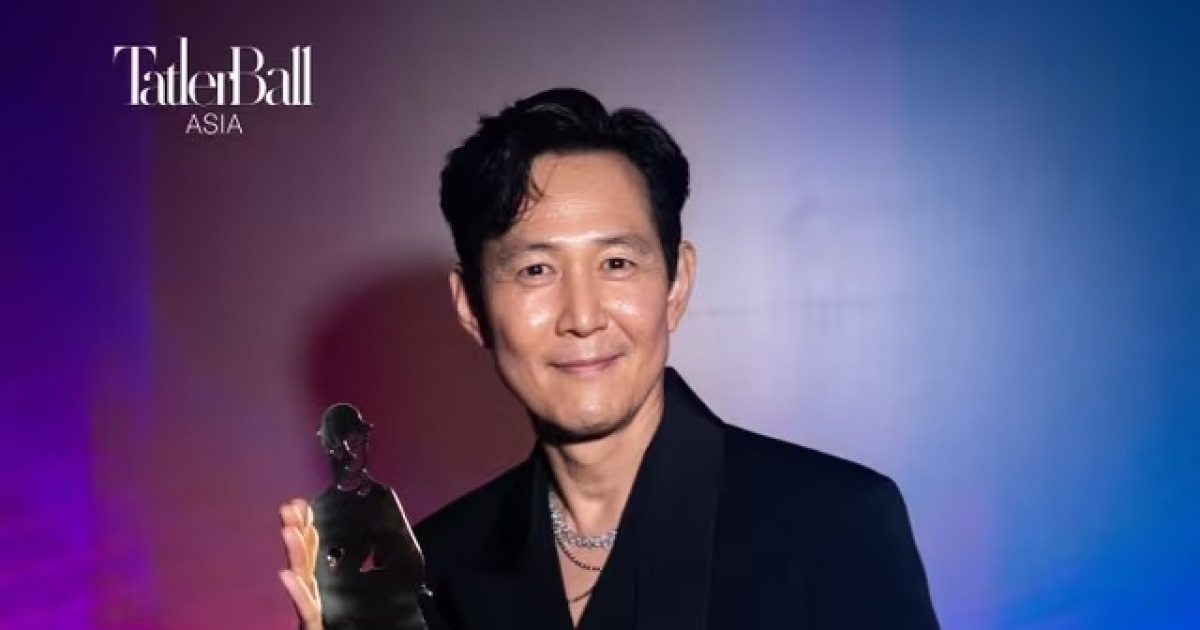 이정재, 추석 연휴에 터진 경사…韓 최초 찰리 채플린 어워즈 수상
