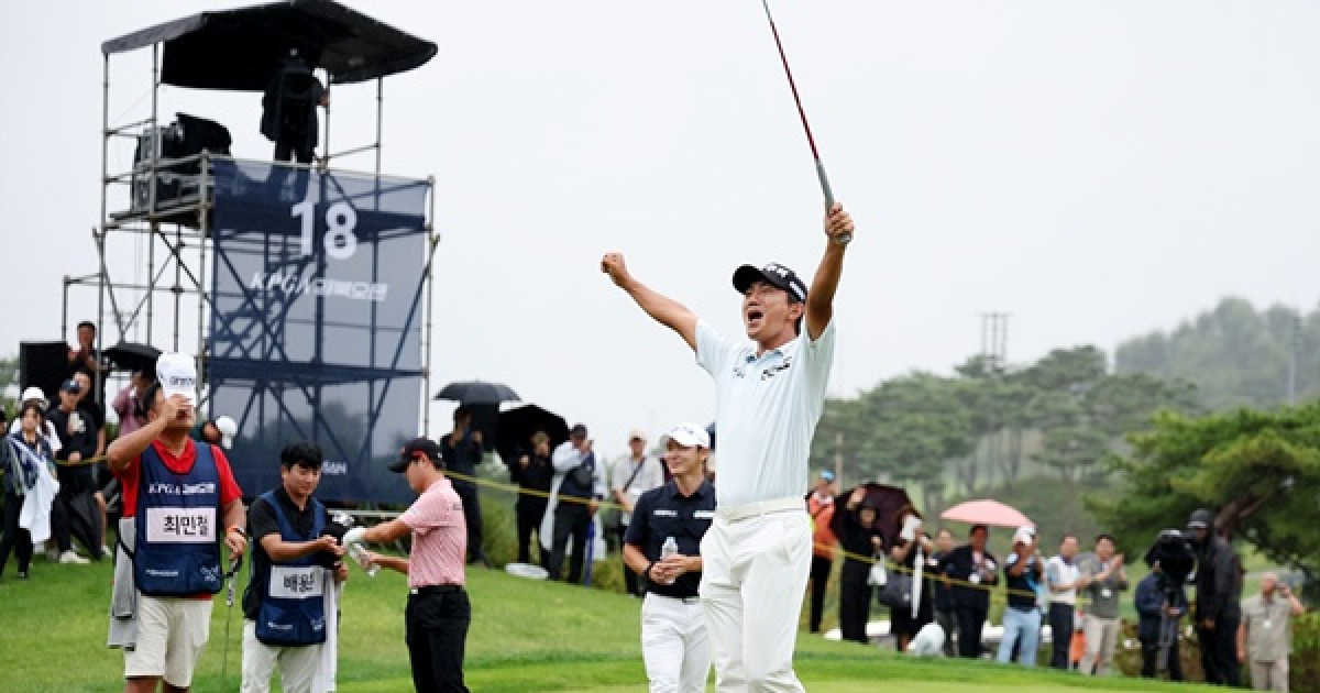 옥태훈, KPGA 투어 경북오픈 우승…시즌 3승
