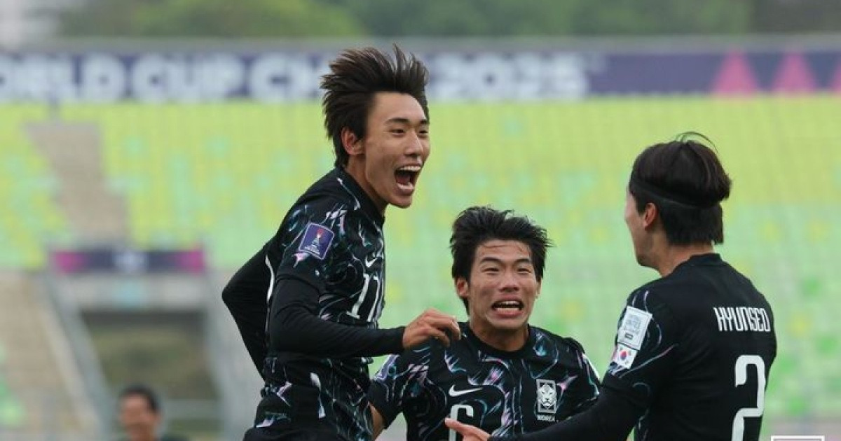 '스타대상 출신 활약 빛났다' 김현민 선제골+손승민 결승골 AS... U-20 한국, 파나마 2-1 제압 '조 3위로 16강 불씨'