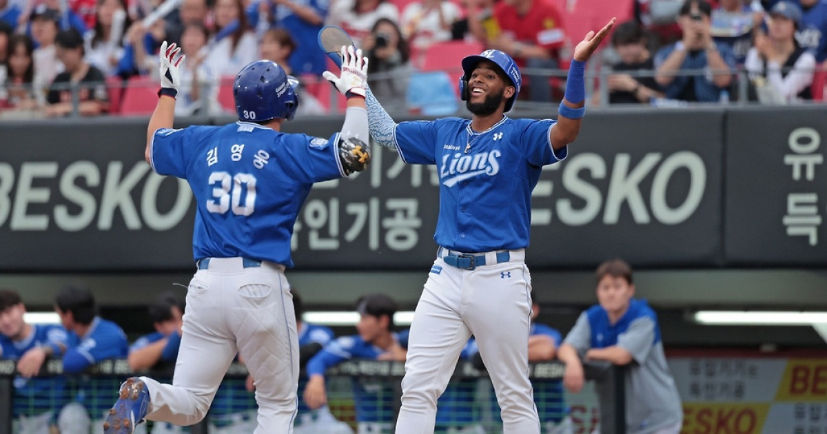 삼성 디아즈, 50홈런-158타점으로 정규 시즌 마무리